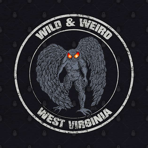 Wild Weird WV Mothman by theartofron